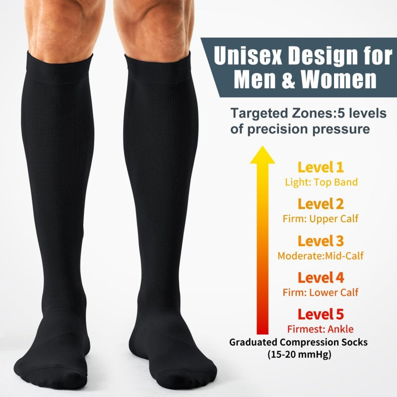 Unisex Graduated Compression Socks