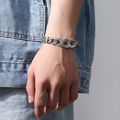 📢📢50% OFF !! ⏰Men's Retro Six-Syllable Mantra Bracelet