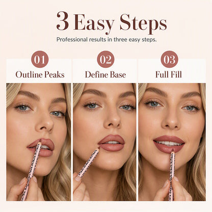 12-Color Matte Lip Liner Set