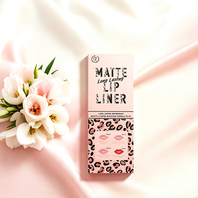 12-Color Matte Lip Liner Set