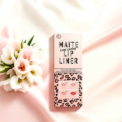 12-Color Matte Lip Liner Set