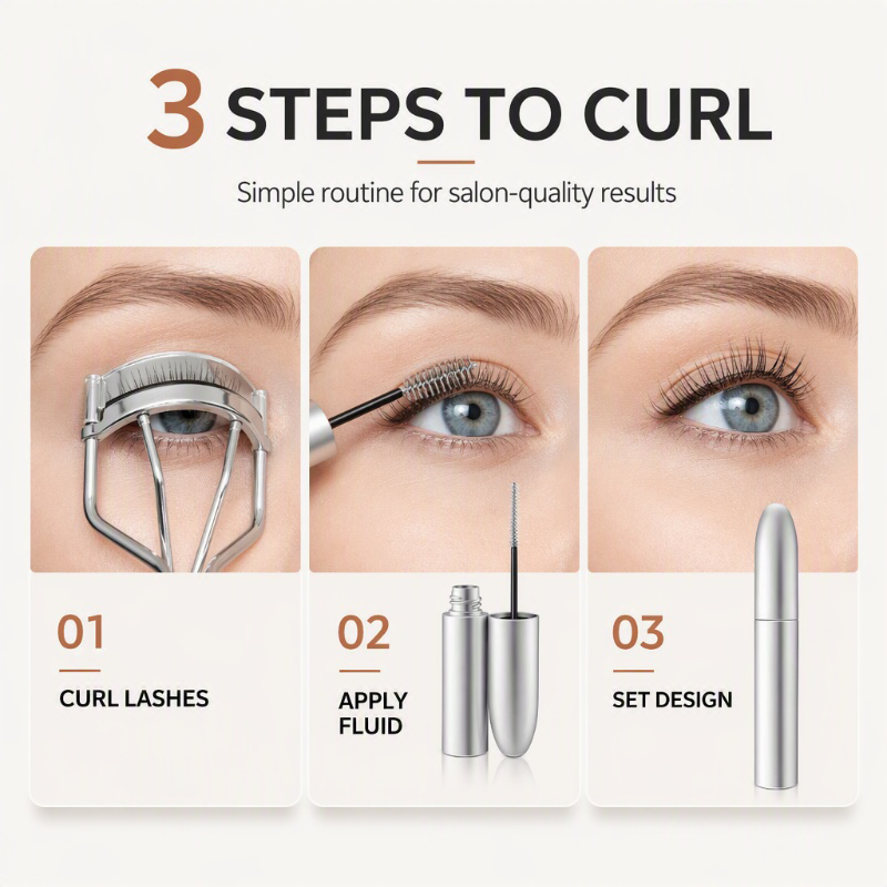 Clear Waterproof Eyelash Setting Gel