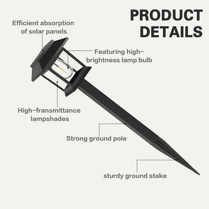 Outdoor Waterproof Solar Pathway Light