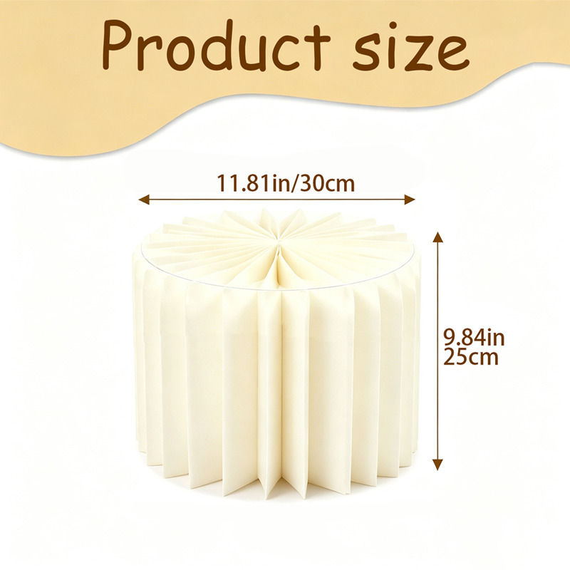 Foldable Cylinder Stands for Party