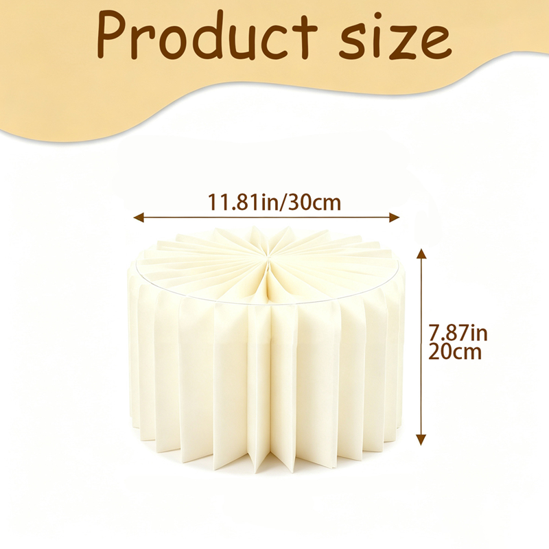 Foldable Cylinder Stands for Party