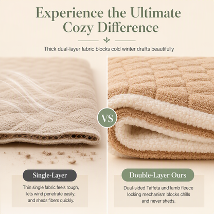 🌸 50% OFF NOW! 🌸Heavyweight Double-Layer Thickened Sherpa Flannel Fleece Warm Throw Blanket