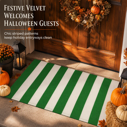 Simple Striped Non-Slip Door Mat