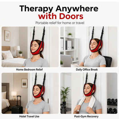 Over Door Cervical Traction Device for Neck Pain Relief