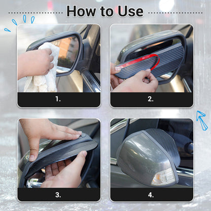 🔥Buy 1 Get 1 Free (2 PCS)💥Car Side Mirror Rain Guards
