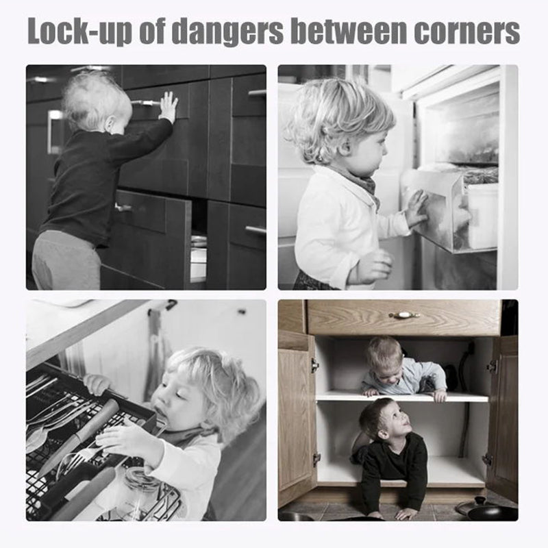 🔥Buy 1 Get 1 Free (2 PCS)💥Multifunctional Child Proof Refrigerator Locks
