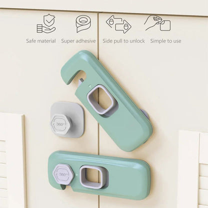 🔥Buy 1 Get 1 Free (2 PCS)💥Multifunctional Child Proof Refrigerator Locks