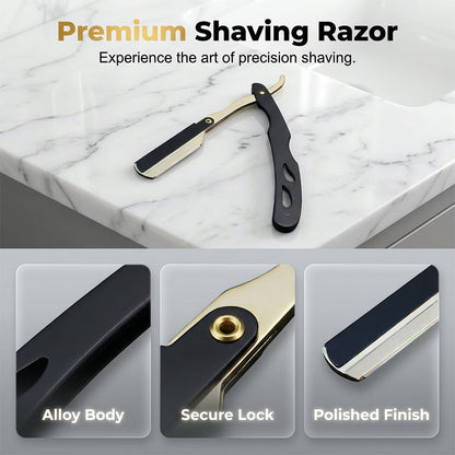 Manual Foldable Straight Razor Holder