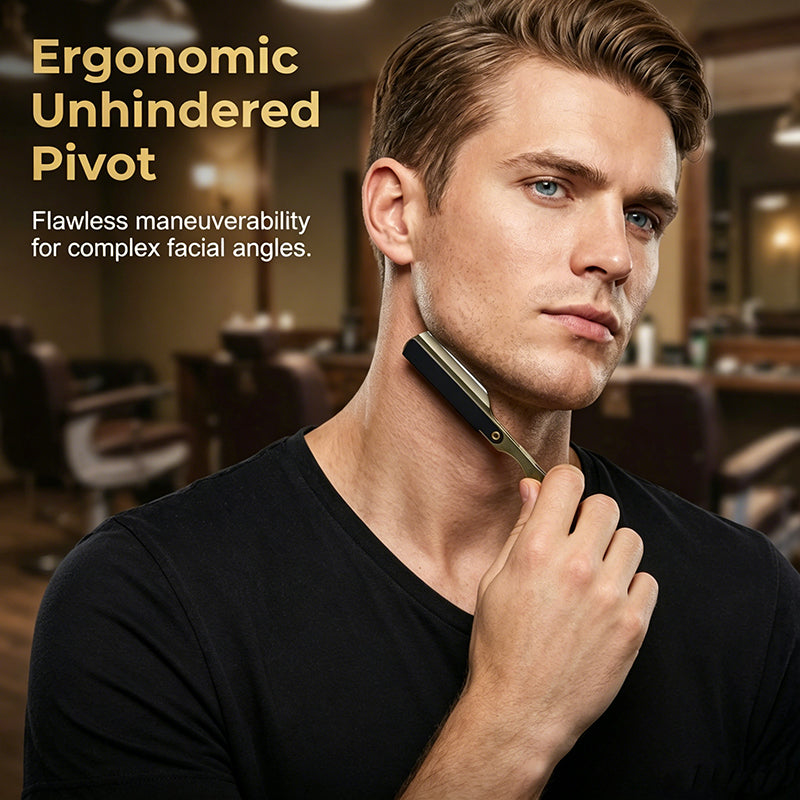 Manual Foldable Straight Razor Holder
