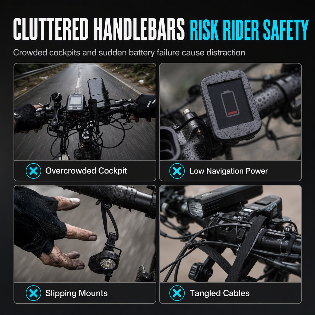 🚴 LIMITED-TIME 50% OFF! ⚡ Bicycle Handlebar Extender – Extra Space & USB Charging Function ✨