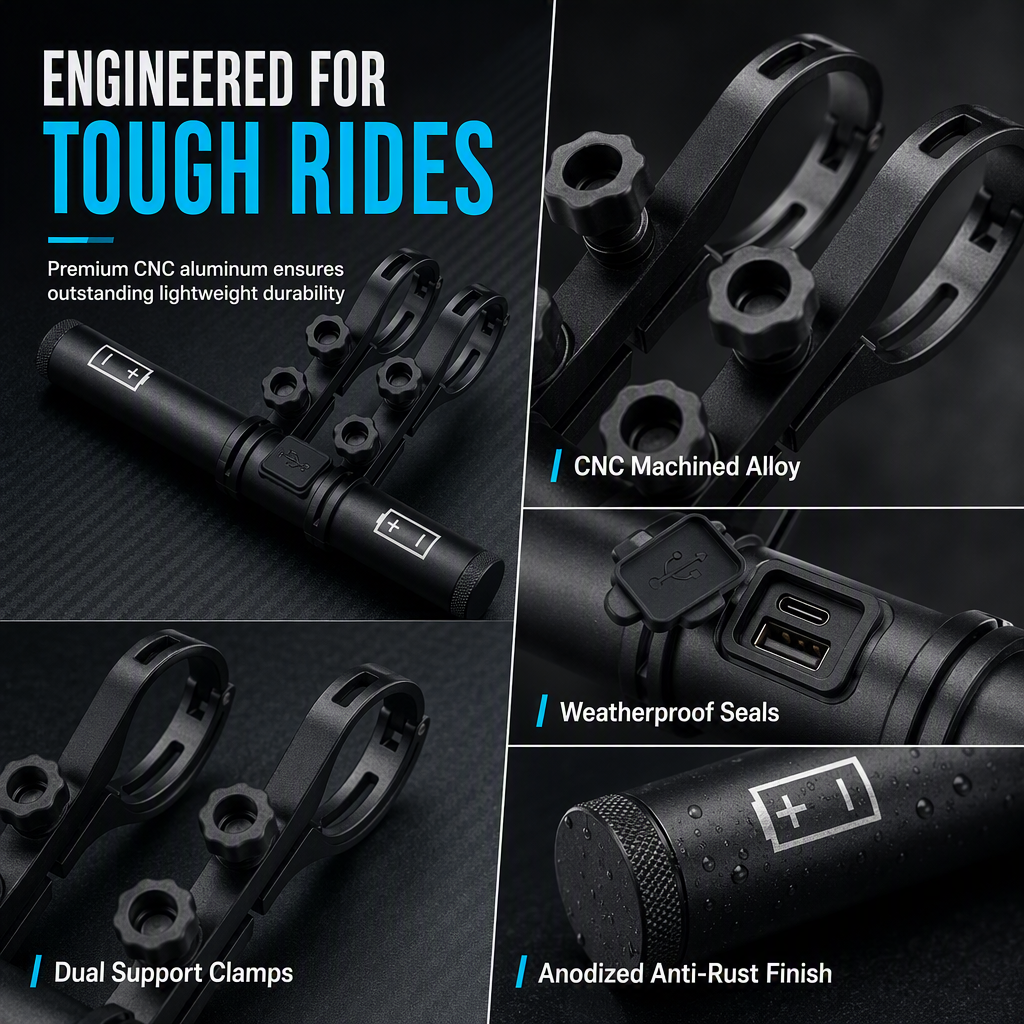 🚴 LIMITED-TIME 50% OFF! ⚡ Bicycle Handlebar Extender – Extra Space & USB Charging Function ✨