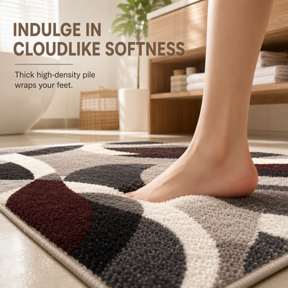 Step Into Luxury Instantly! No-Slip Cloud-Soft Bath Mat
