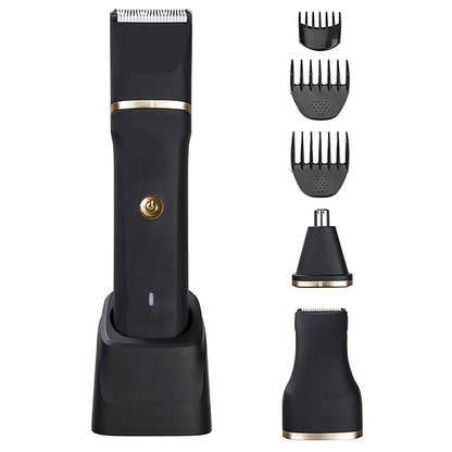 ✂️ LIMITED-TIME 50% OFF! ✨ 3-in-1 Electric Beard Trimmer with Base – Gentle, Quiet, Multi-use 🧔