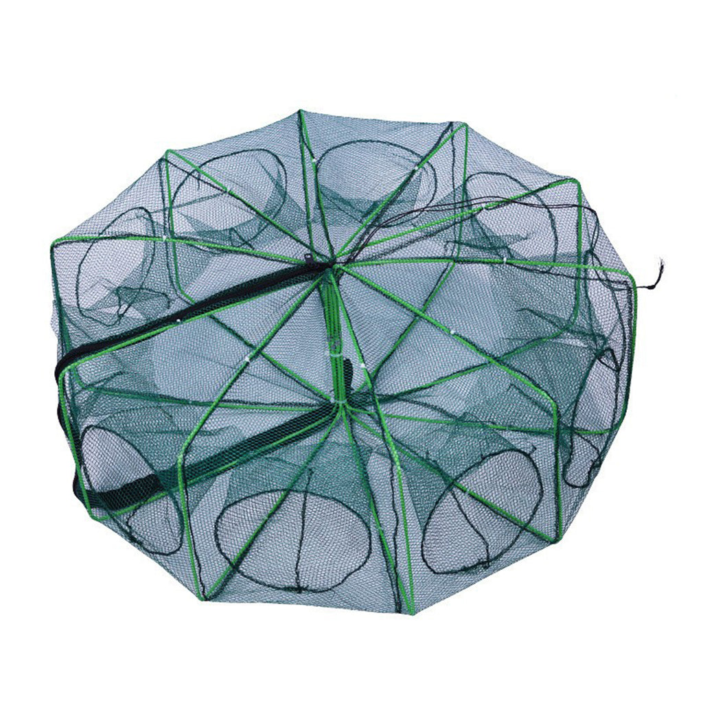 🎣Collapsible Fishing Trap Net with Multi Entrances
