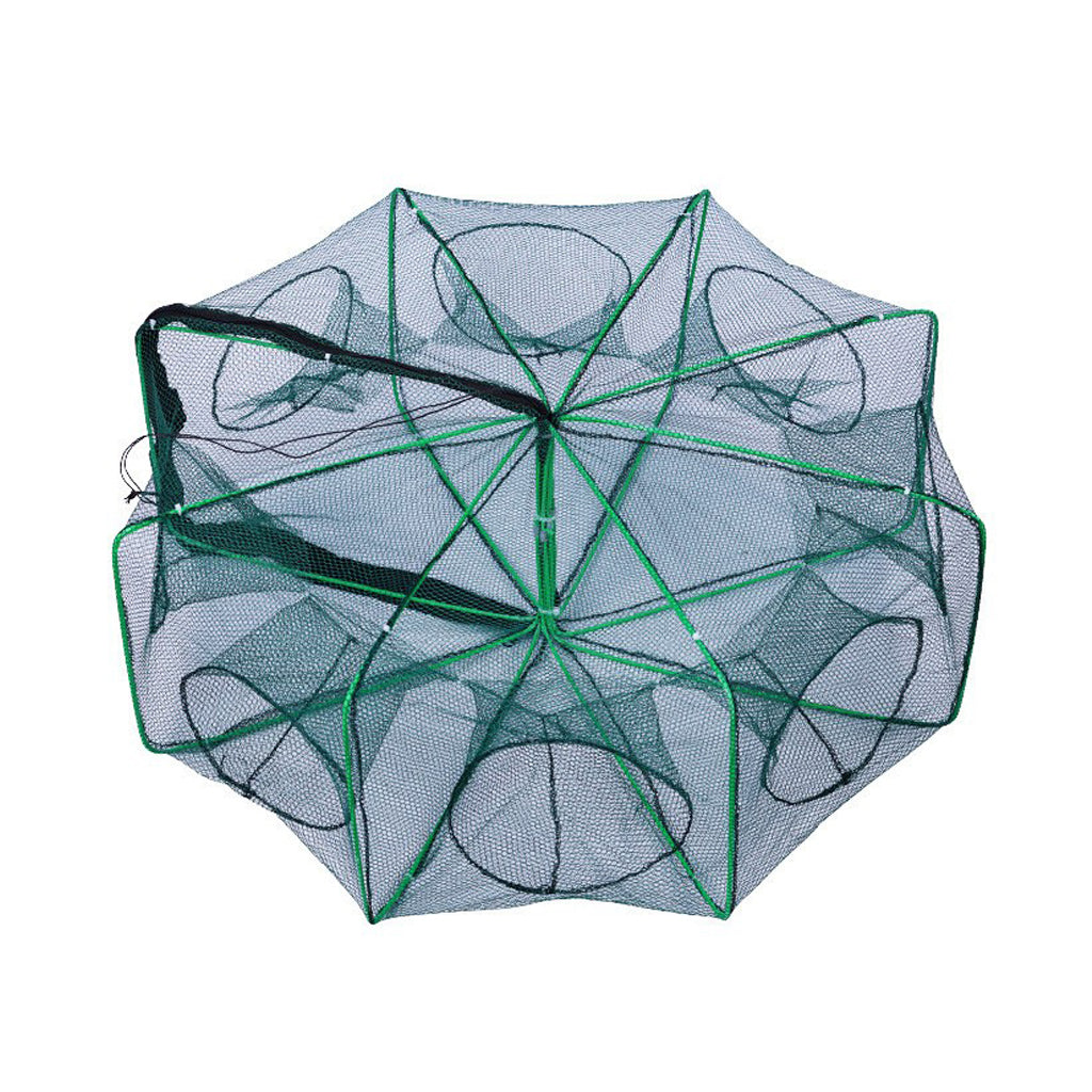 🎣Collapsible Fishing Trap Net with Multi Entrances