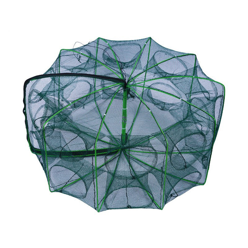 🎣Collapsible Fishing Trap Net with Multi Entrances