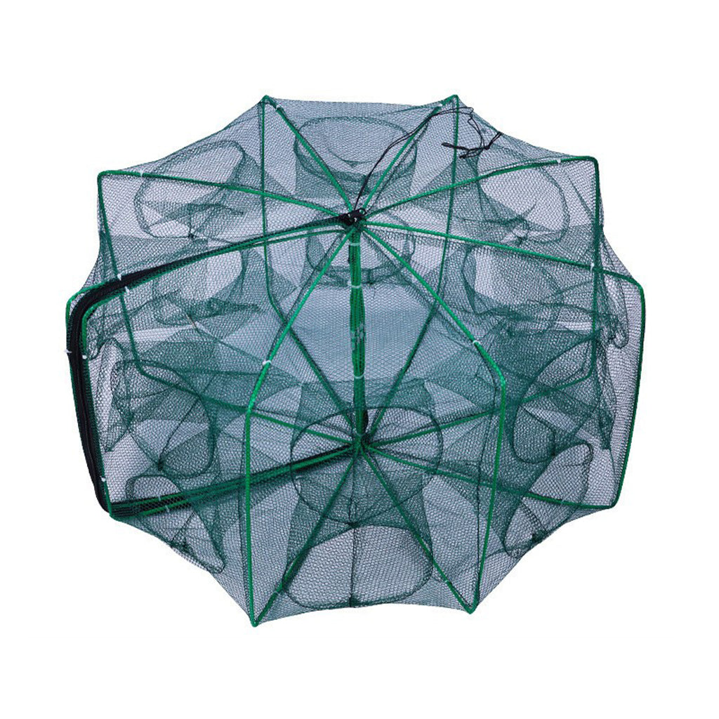 🎣Collapsible Fishing Trap Net with Multi Entrances
