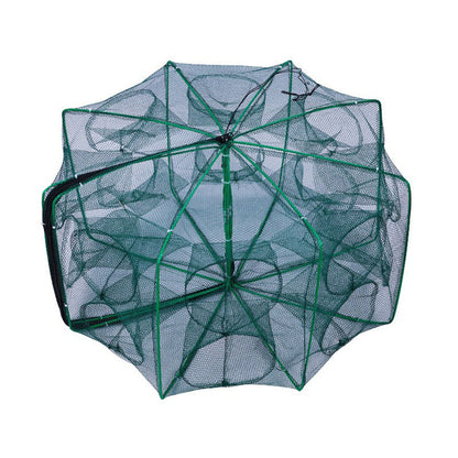 🎣Collapsible Fishing Trap Net with Multi Entrances
