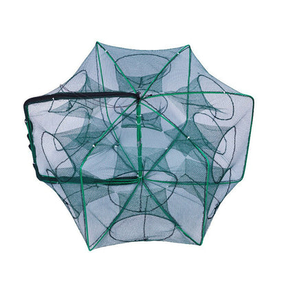 🎣Collapsible Fishing Trap Net with Multi Entrances