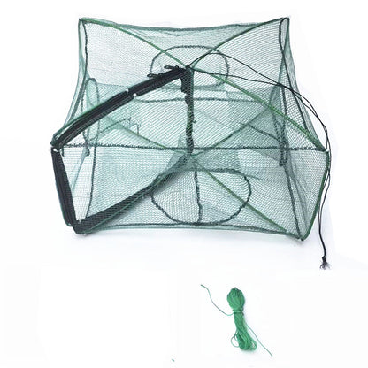 🎣Collapsible Fishing Trap Net with Multi Entrances