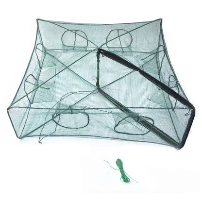 🎣Collapsible Fishing Trap Net with Multi Entrances