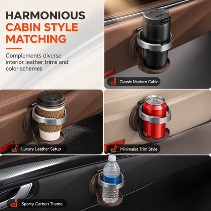 Foldable Car Door Cup Holder