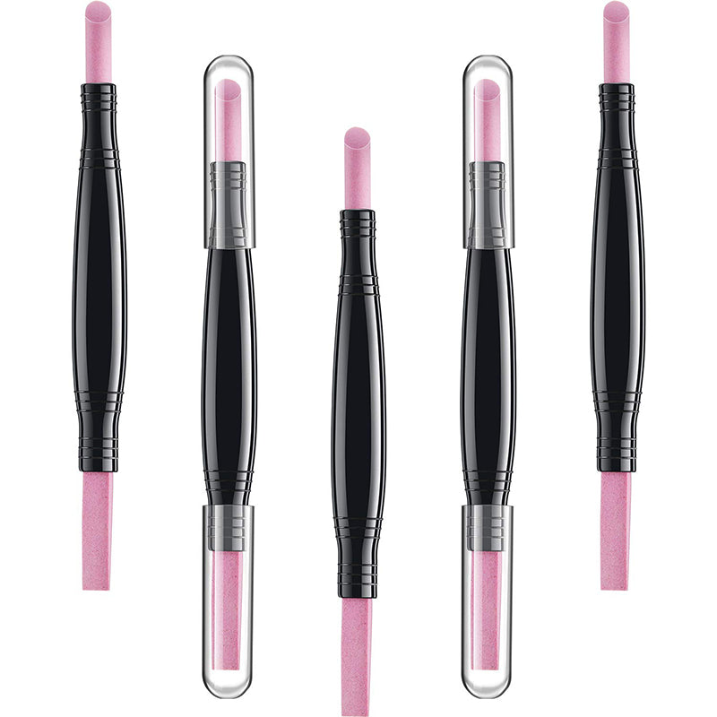 Double-Headed Nail Quartz Nail File Polishing Pen