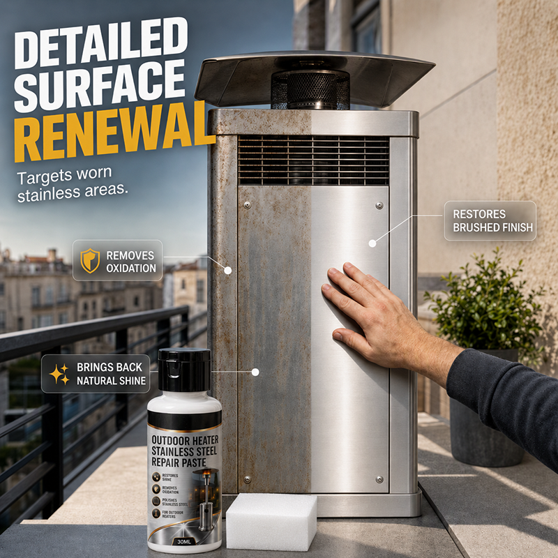 Stainless Steel Repair Paste for Outdoor Heaters