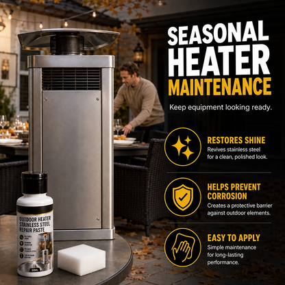 Stainless Steel Repair Paste for Outdoor Heaters