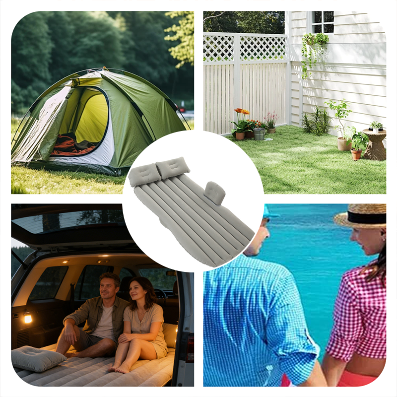 Inflatable Car Air Mattress Travel Bed