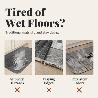 Kitchen Non-Slip Absorbent Floor Mat