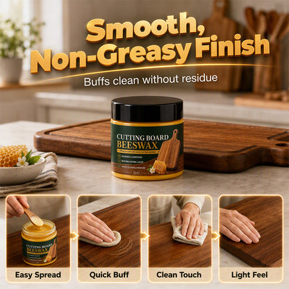 🐝 50% OFF! ✨ Food-Safe Cutting Board Conditioner – Nourishing, Non-Greasy & Protective