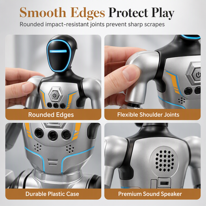 ⏳Time-Limited Special⏰Smart AI Voice Programmable Toy Robot – Gesture Control, Interactive, Kids Friendly 🧠