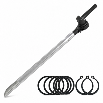 🔧 Truck Rope Tightener Ratchet Wrench – 360° Rotation & Labor-Saving Design 🚚✨