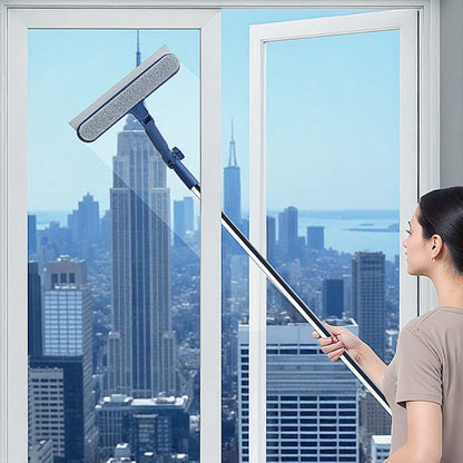 🪟 LIMITED-TIME 50% OFF! ✨ Window Cleaning Squeegee for High-Rise Windows – Streak-Free, Safe Use 🧽