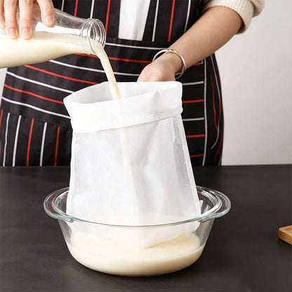 Strainer Bag – High-density mesh, drawstring & reusable. Smooth filtering – grab yours! ✅