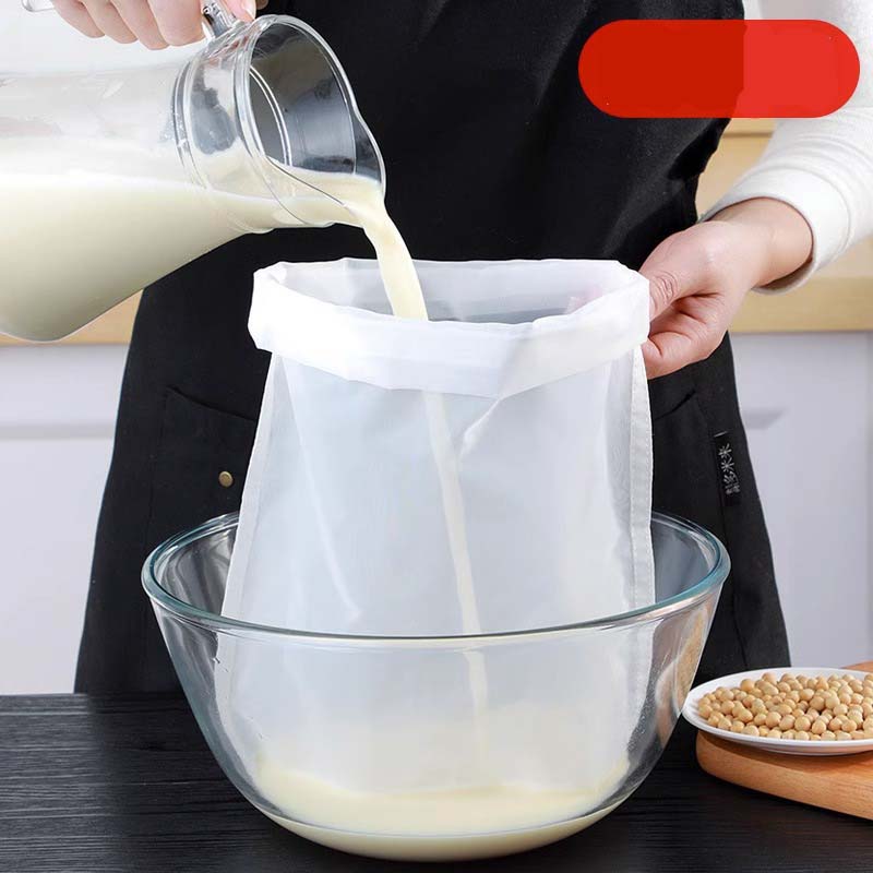 Strainer Bag – High-density mesh, drawstring & reusable. Smooth filtering – grab yours! ✅