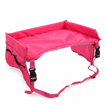 ✨ Kids Car Seat Travel Tray – Drawing Board & Storage Organizer 🎨