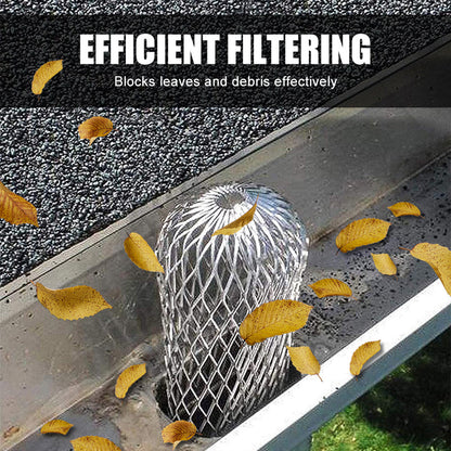 🌧️ LIMITED-TIME 50% OFF! 🛠️ Gutter Downspout Guards – Aluminium Mesh, Leaf Blocking, Easy Install ✨