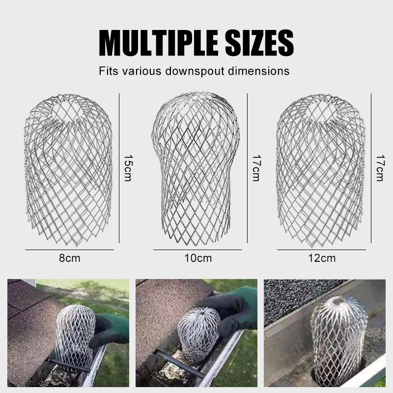 🌧️ LIMITED-TIME 50% OFF! 🛠️ Gutter Downspout Guards – Aluminium Mesh, Leaf Blocking, Easy Install ✨
