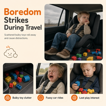 ⏳Time-Limited Special⏰Busy Ball Stacking Toy – Multi‑sided & portable activity cube 🎈