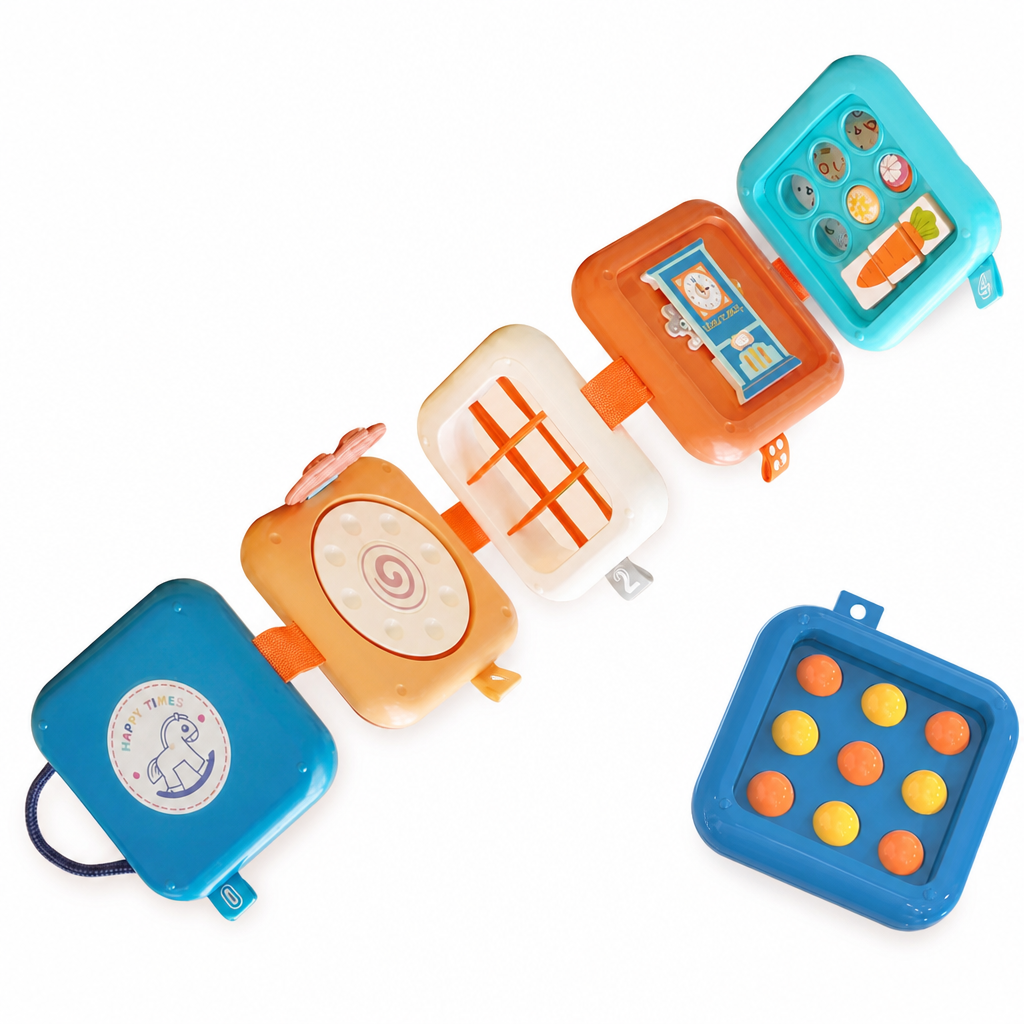 ⏳Time-Limited Special⏰Busy Ball Stacking Toy – Multi‑sided & portable activity cube 🎈