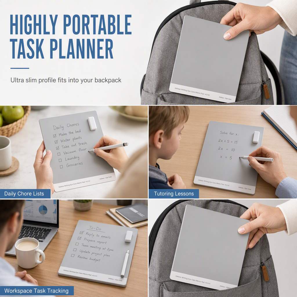 📢📢50% OFF !! ⏰Magnetic Whiteboard – Inkless, dust-free & eye-protective ✨