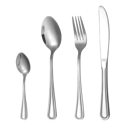 4-Piece Stainless Steel Flatware Set