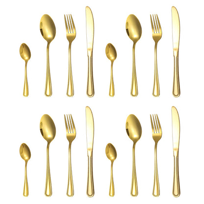 4-Piece Stainless Steel Flatware Set