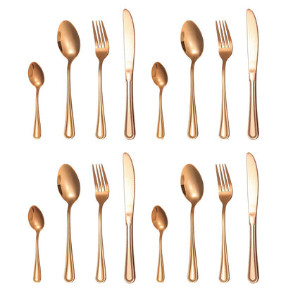 4-Piece Stainless Steel Flatware Set